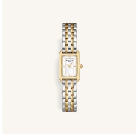 Rosefield dameshorloge Mini Heirloom White Dial Duotone MWDSD-M10