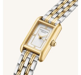 Rosefield dameshorloge Mini Heirloom White Dial Duotone MWDSD-M10