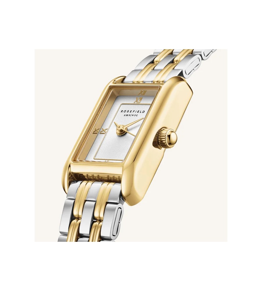 Rosefield dameshorloge Mini Heirloom White Dial Duotone