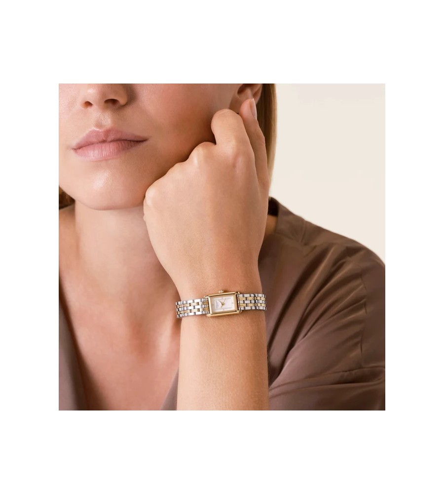 Rosefield dameshorloge Mini Heirloom White Dial Duotone