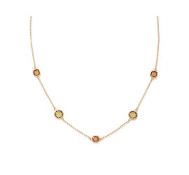Zilveren collier verguld 102.8632.55