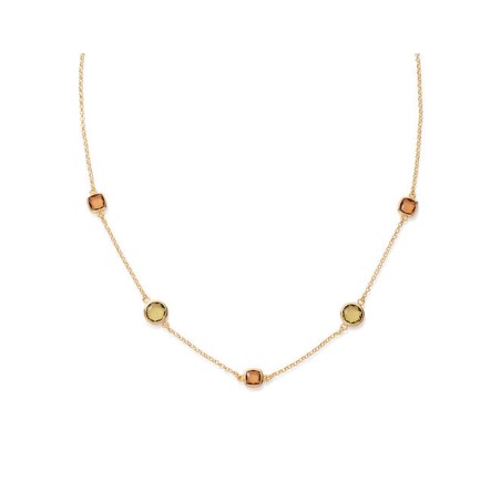 Zilveren collier verguld 102.8632.55