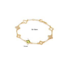 Zilveren armband verguld 104.8632.19