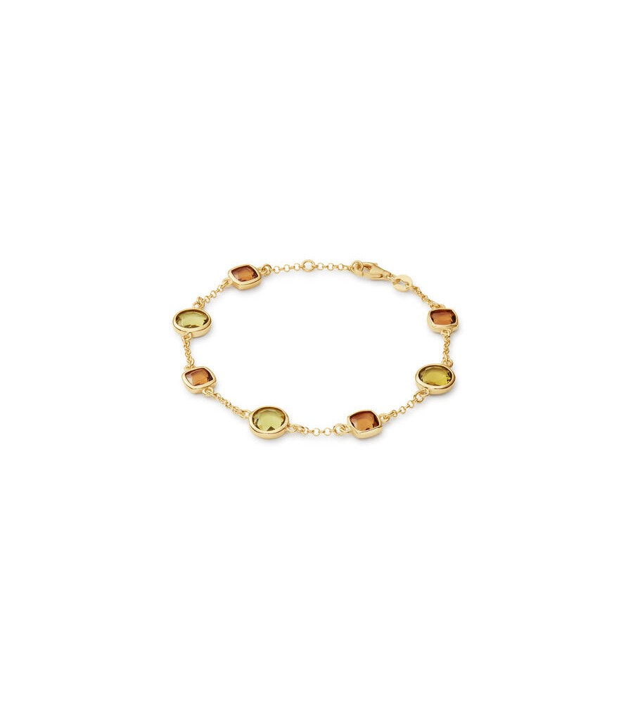 Zilveren armband verguld