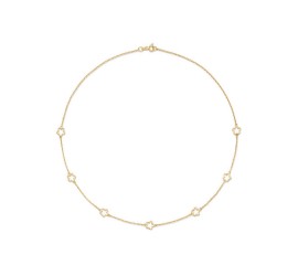 Zilveren collier verguld 102.8050.50