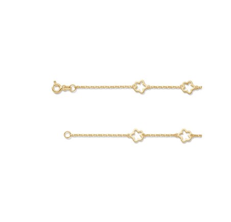 Zilveren armband verguld 104.8050.19