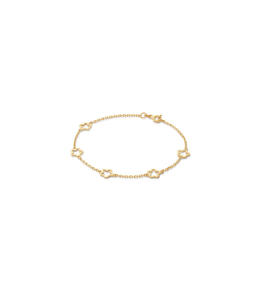 Zilveren armband verguld