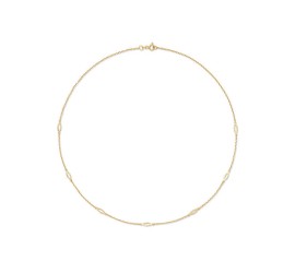 Zilveren collier verguld 102.8051.50