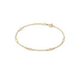 Zilveren armband verguld 104.8051.19