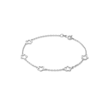 Zilveren armband verguld 104.0050.19